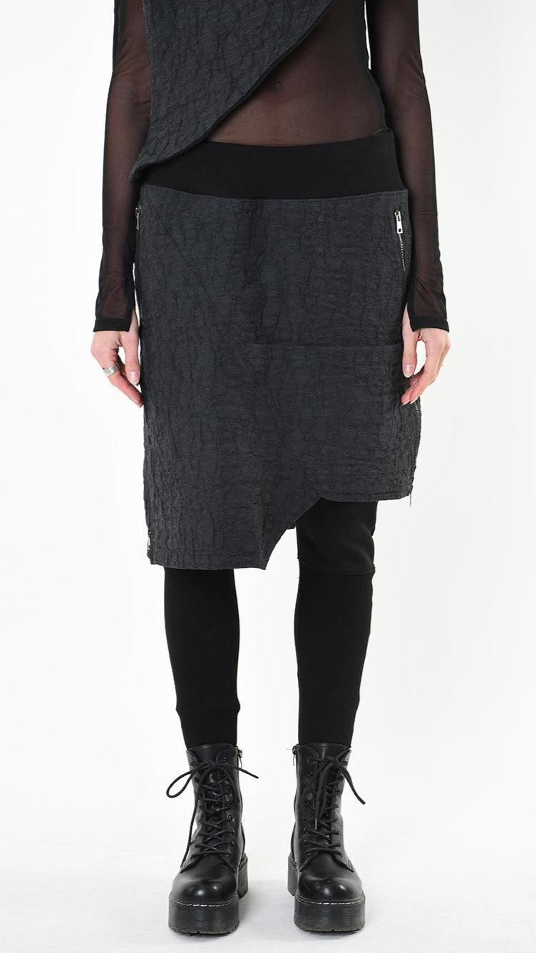 A33M LM20925 TROUSER Fleece & Cotton Jacquard 307gr. UNISEX D Grey