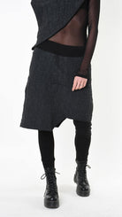 A33M LM20925 TROUSER Fleece & Cotton Jacquard 307gr. UNISEX D Grey