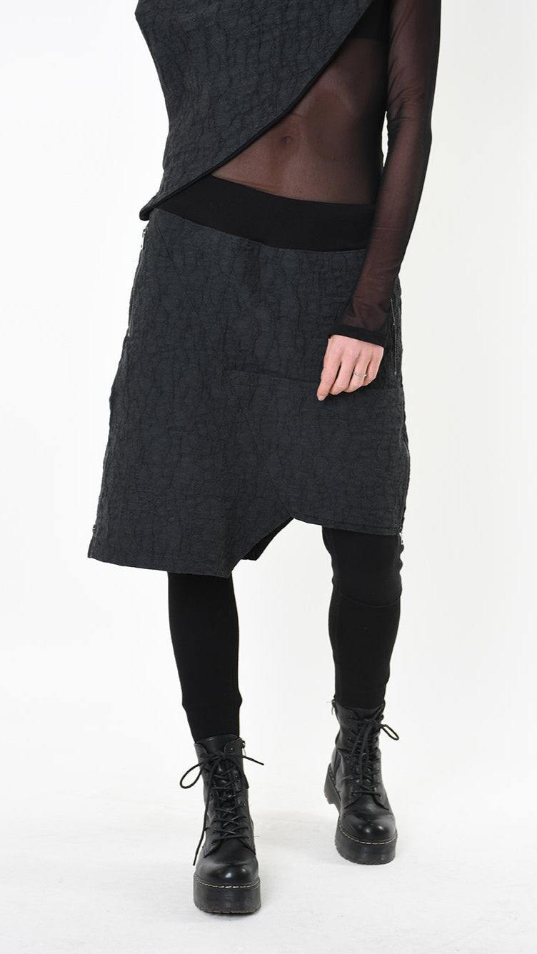 A33M LM20925 TROUSER Fleece & Cotton Jacquard 307gr. UNISEX D Grey