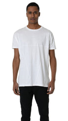 A33M LM21625 Comfort T-SHIRT in Black - Olive - White Cotton Jersey