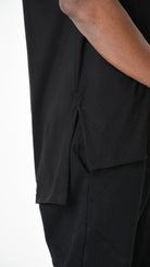 A33M LM21625 Comfort T-SHIRT in Black - Olive - White Cotton Jersey