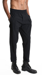 A33M M101425 TROUSER Comfort Cotton Jacquard Black