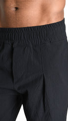 A33M M101425 TROUSER Comfort Cotton Jacquard Black