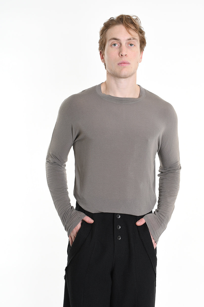 3M M1151 SWEATER Comfort Modal Cashmere Black / Mud TEPHRA