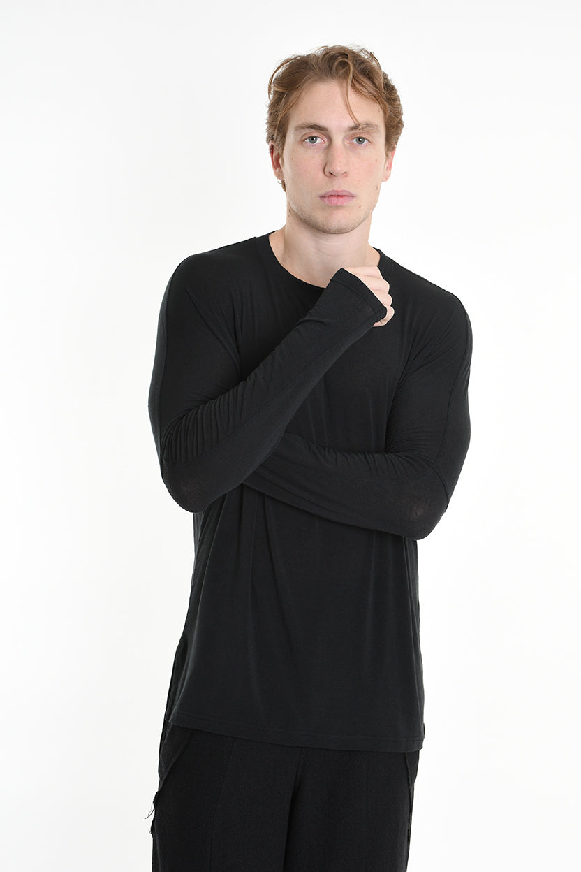3M M1151 SWEATER Comfort Modal Cashmere Black / Mud TEPHRA
