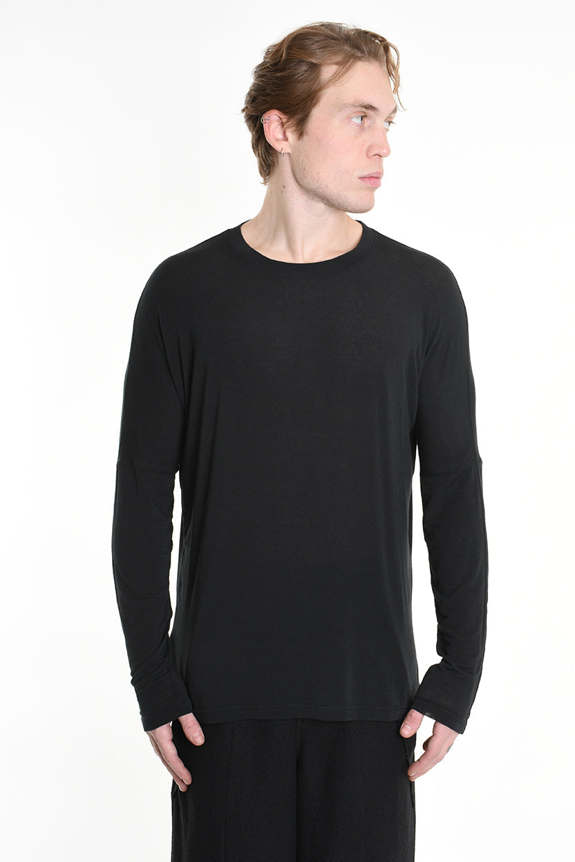 3M M1151 SWEATER Comfort Modal Cashmere Black / Mud TEPHRA