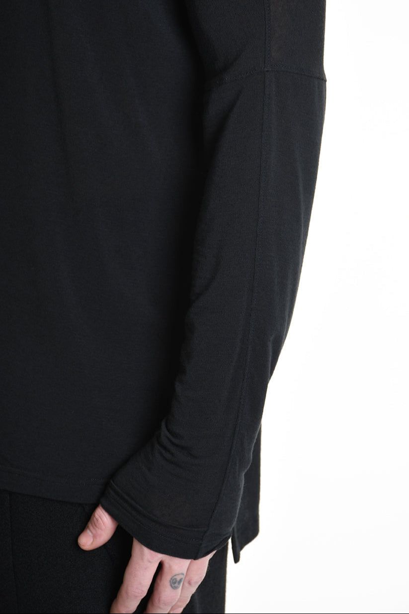 3M M1151 SWEATER Comfort Modal Cashmere Black / Mud TEPHRA