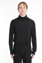 3M M1152 SWEATER Comfort Modal Cashmere Black / Mud LA HAINE INSIDE US