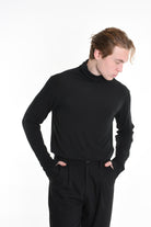 3M M1152 SWEATER Comfort Modal Cashmere Black / Mud LA HAINE INSIDE US