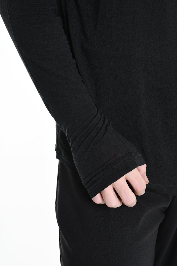 3M M1152 SWEATER Comfort Modal Cashmere Black / Mud LA HAINE INSIDE US