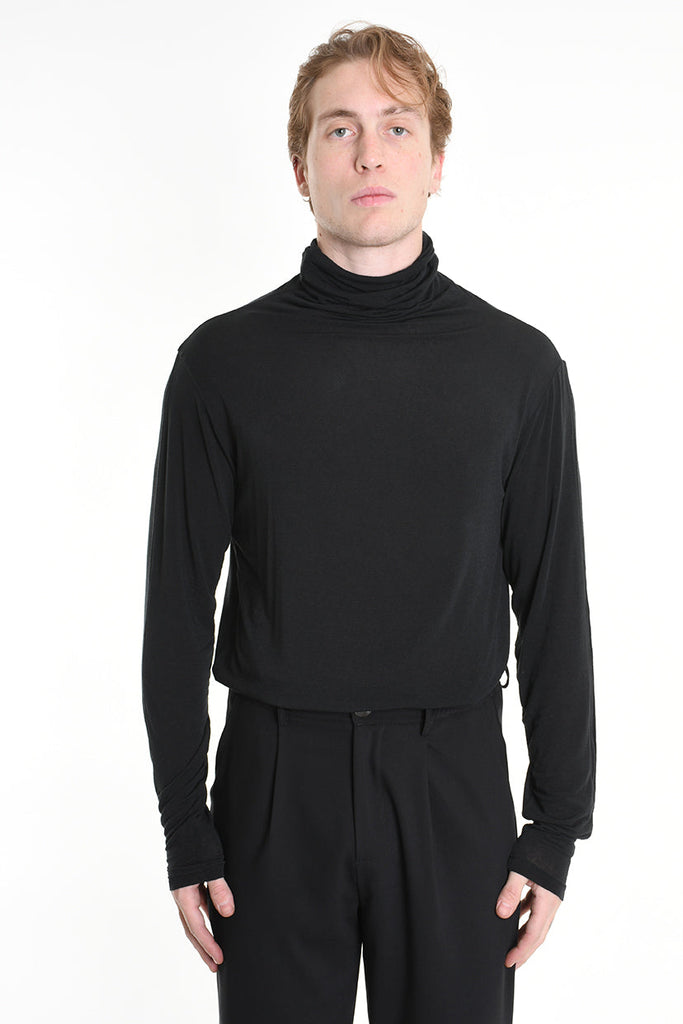 3M M1152 SWEATER Comfort Modal Cashmere Black / Mud LA HAINE INSIDE US