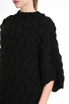 3M M1157 SWEATER One Sleeve Jersey Embossed 360gr UNISEX Black LA HAINE INSIDE US