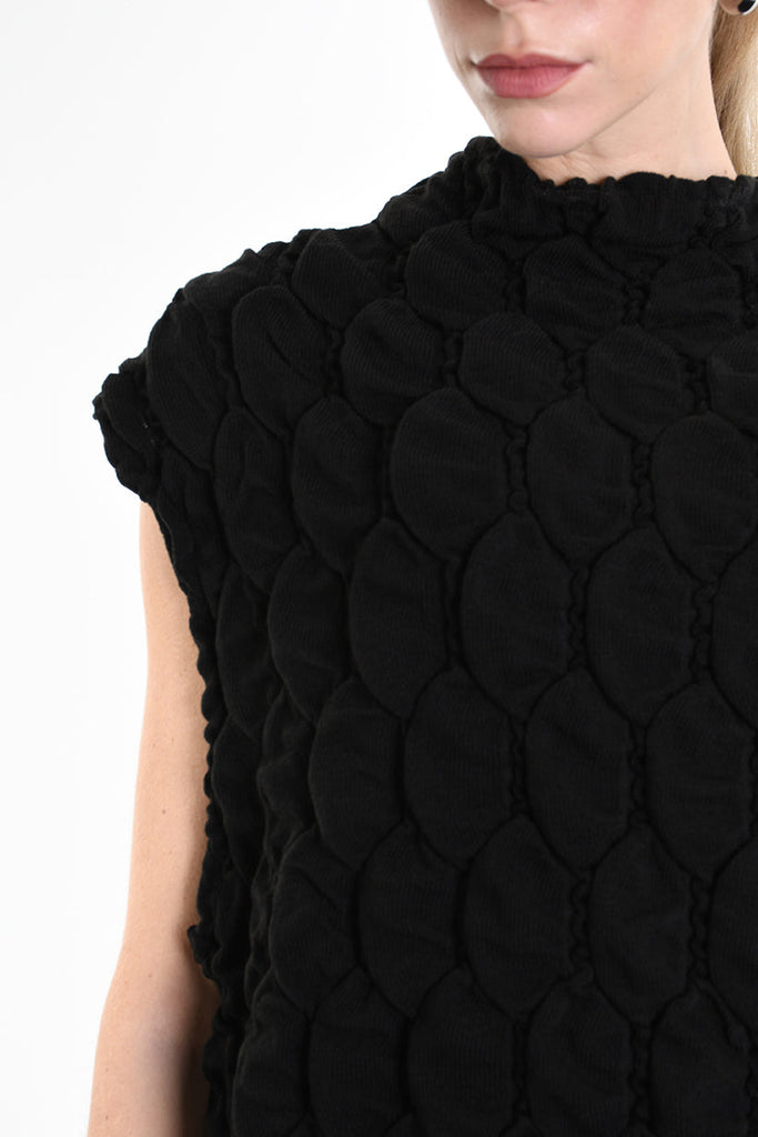 3M M1157 SWEATER One Sleeve Jersey Embossed 360gr UNISEX Black LA HAINE INSIDE US