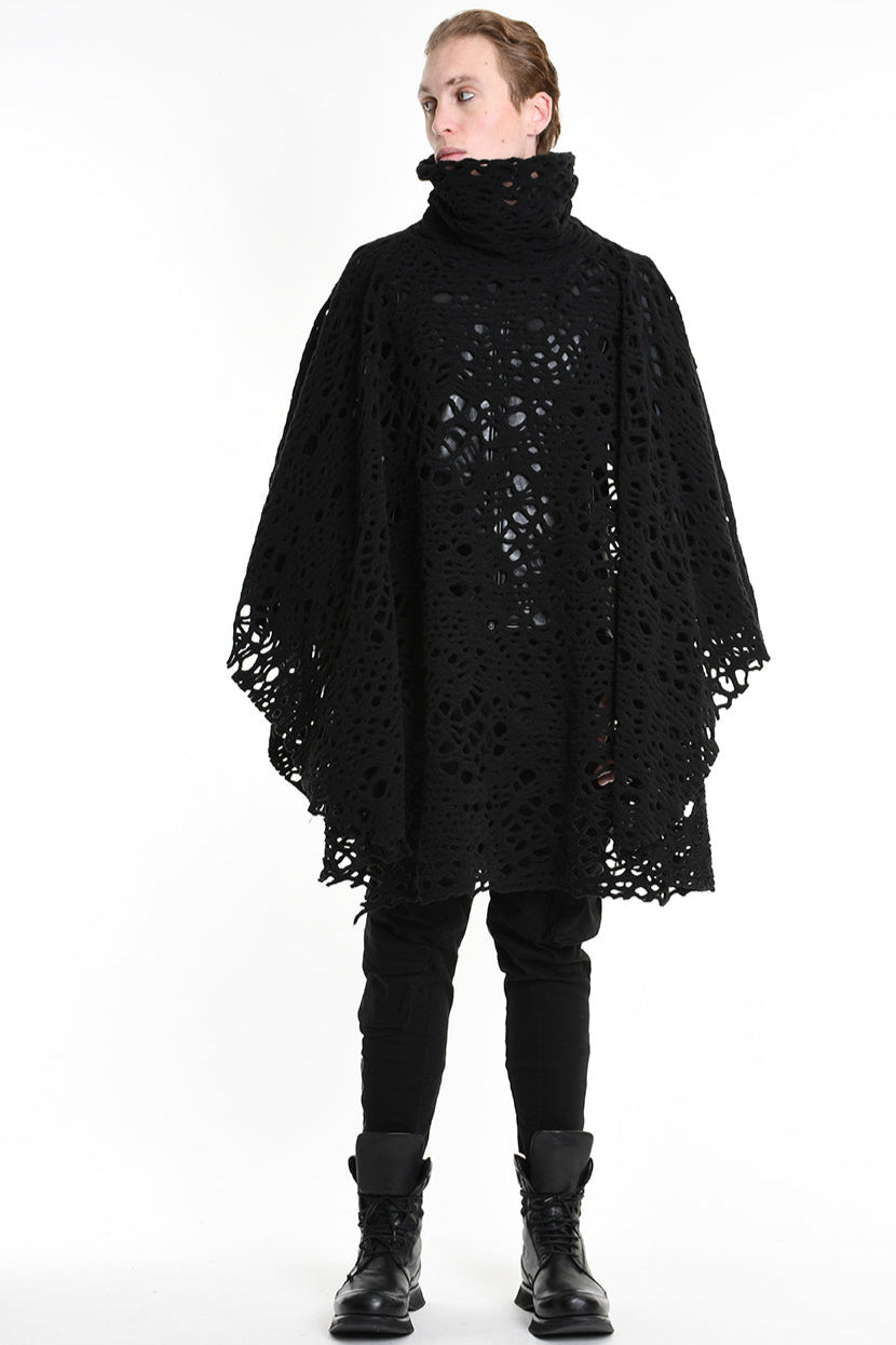 3M M1158 CAPE Wool Blend Perforated 430gr UNISEX D Black LA HAINE INSIDE US
