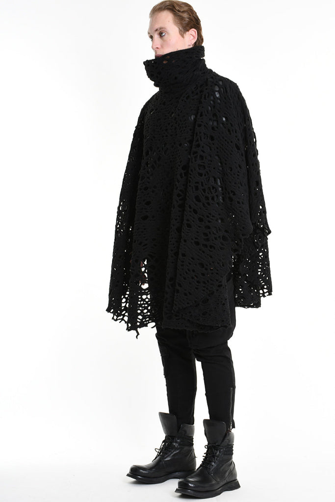 3M M1158 CAPE Wool Blend Perforated 430gr UNISEX D Black LA HAINE INSIDE US