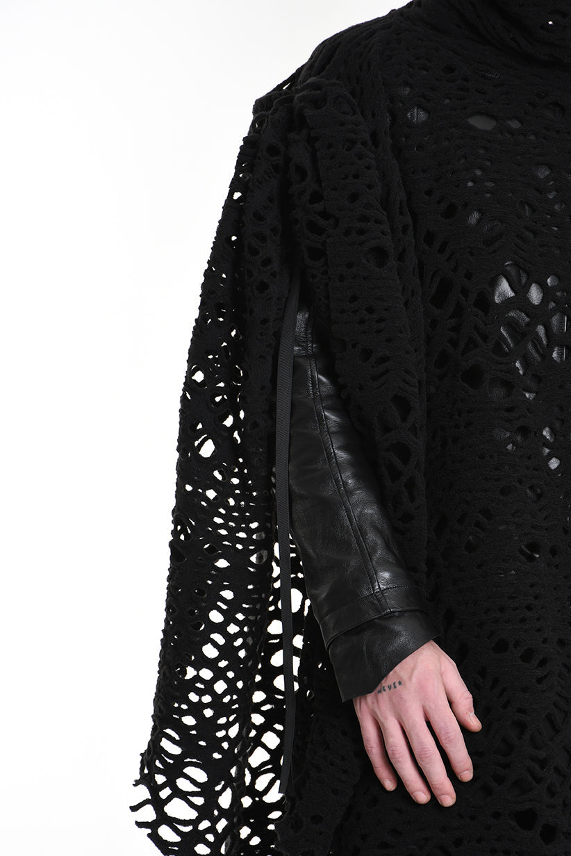 3M M1158 CAPE Wool Blend Perforated 430gr UNISEX D Black LA HAINE INSIDE US