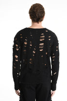 3M M1160 SWEATER Comfort Wool Blend Breakages 300gr Black LA HAINE INSIDE US