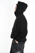 3M M1162 COMFORT SWEATSHIRT Cotton & Wool-Blend Patch 300g UNISEX U Black LA HAINE INSIDE US