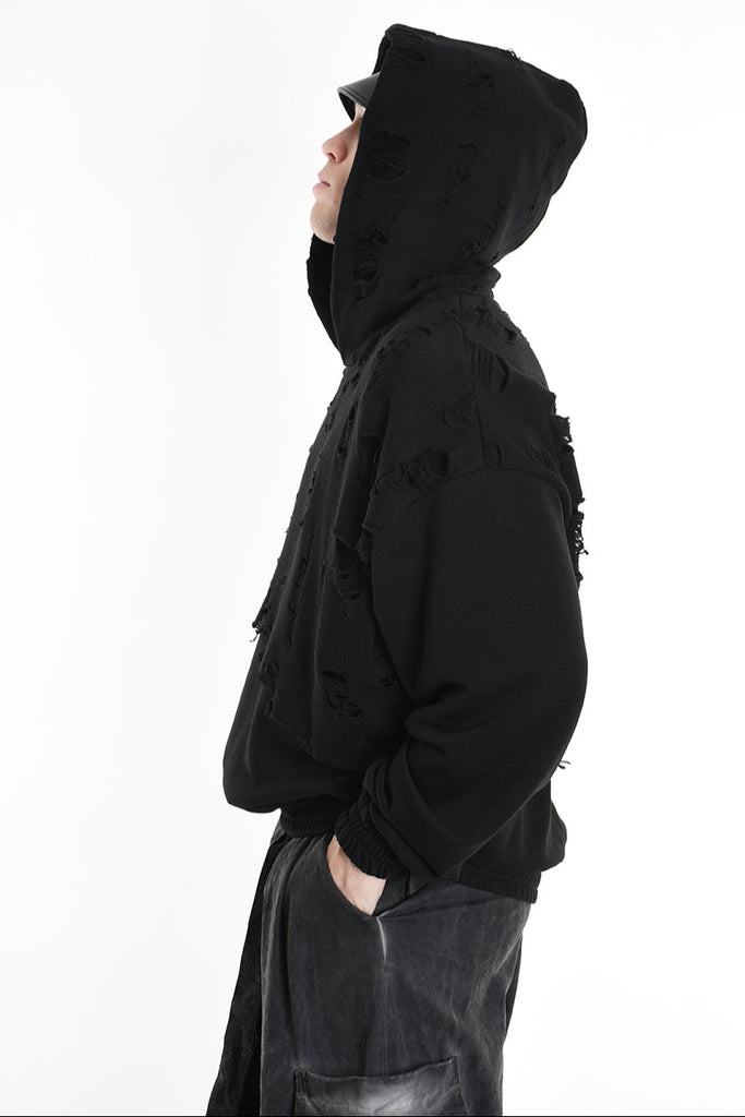 3M M1162 COMFORT SWEATSHIRT Cotton & Wool-Blend Patch 300g UNISEX U Black LA HAINE INSIDE US