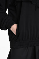 3M M1162 COMFORT SWEATSHIRT Cotton & Wool-Blend Patch 300g UNISEX U Black LA HAINE INSIDE US