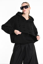 3M M1162 COMFORT SWEATSHIRT Cotton & Wool-Blend Patch 300g UNISEX U Black LA HAINE INSIDE US