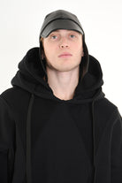 3M M1163 OVERSIZE SWEATSHIRT 480gsm Cotton with Inside-Out Inserts Black LA HAINE INSIDE US