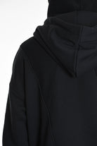 3M M1163 OVERSIZE SWEATSHIRT 480gsm Cotton with Inside-Out Inserts Black LA HAINE INSIDE US