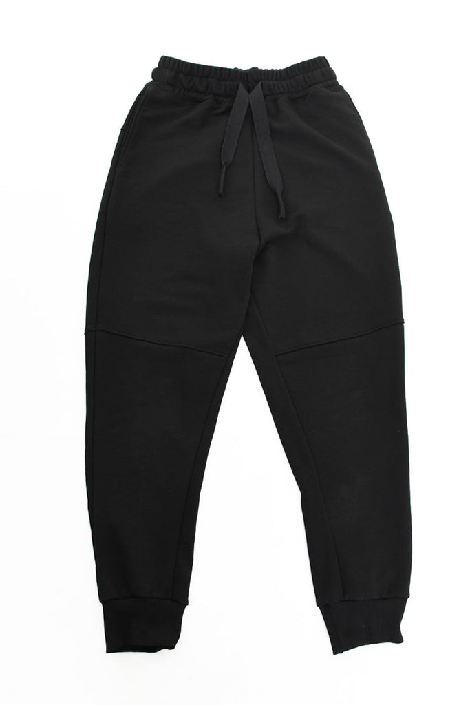 3M M1164 TROUSER Regular Cotton Fleece Black MAN LA HAINE INSIDE US