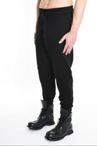 3M M1164 TROUSER Regular Cotton Fleece Black MAN LA HAINE INSIDE US