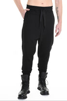 3M M1164 TROUSER Regular Cotton Fleece Black MAN LA HAINE INSIDE US