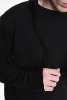 3M M1167 REGULAR SWEATSHIRT in Punto Milano Black LA HAINE INSIDE US