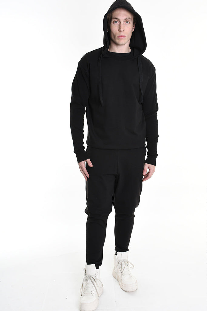 3M M1167 REGULAR SWEATSHIRT in Punto Milano Black LA HAINE INSIDE US