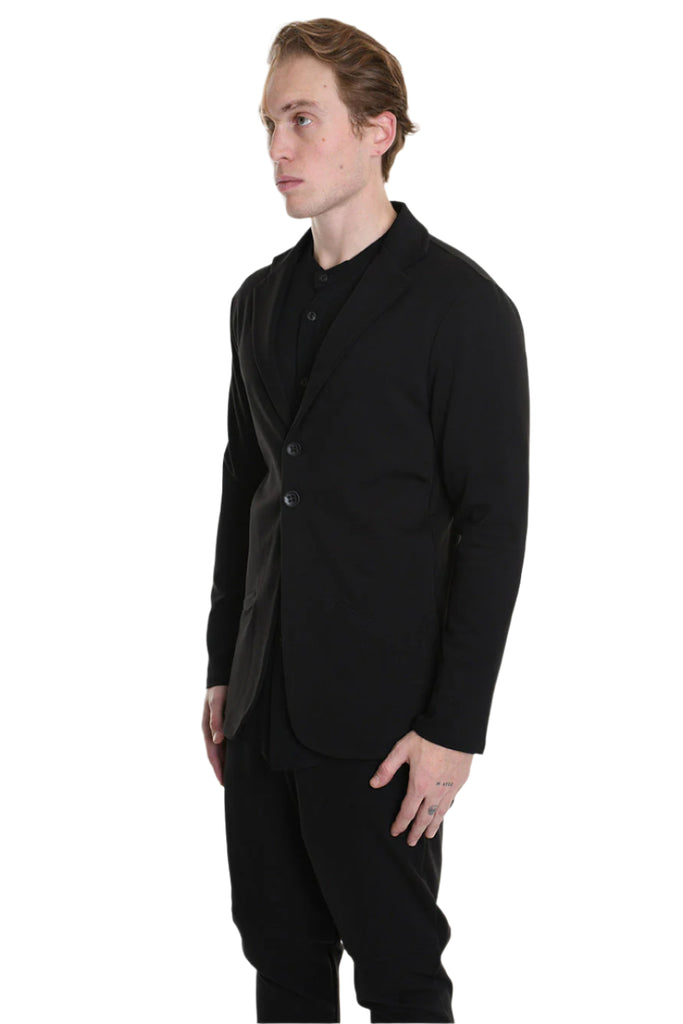 3M M1168 BLAZER Regular Fit in Punto Milano Fabric, Black. LA HAINE INSIDE US