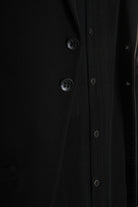 3M M1168 BLAZER Regular Fit in Punto Milano Fabric, Black. LA HAINE INSIDE US