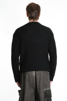 3M M1198 SERAFINO REGULAR KNITWEAR Gauge 3 Black LA HAINE INSIDE US