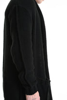 3M M1199 REGULAR CARDIGAN Gauge 3 Black LA HAINE INSIDE US