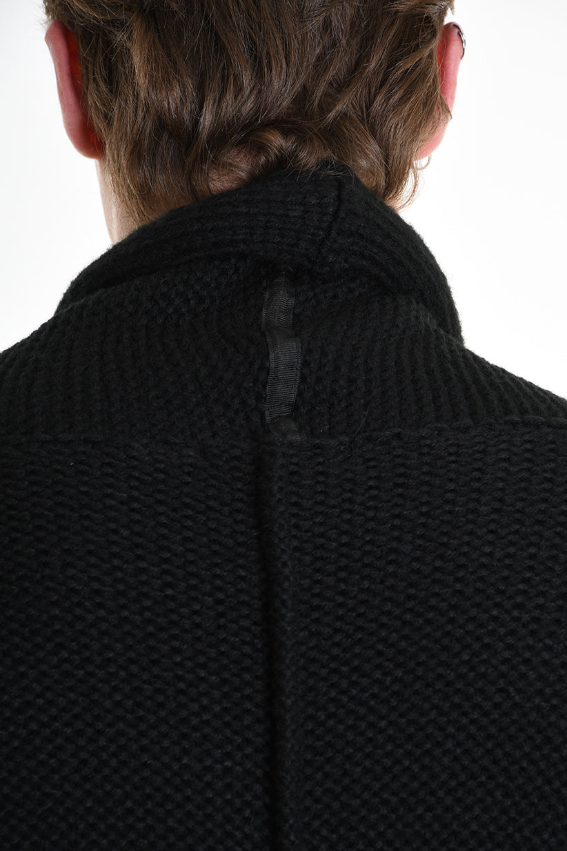 3M M1199 REGULAR CARDIGAN Gauge 3 Black LA HAINE INSIDE US