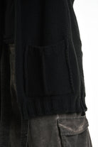 3M M1199 REGULAR CARDIGAN Gauge 3 Black LA HAINE INSIDE US