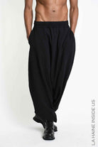 3M M1337 TROUSERS Over Low-Crotch Embossed Fleece Black