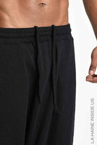3M M1337 TROUSERS Over Low-Crotch Embossed Fleece Black