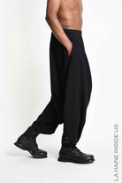 3M M1337 TROUSERS Over Low-Crotch Embossed Fleece Black