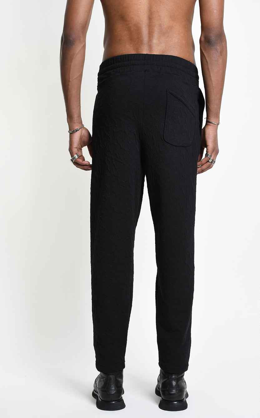 3M M1338 TROUSERS Regular-fit Embossed Fleece Black