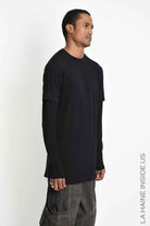 3M M1355 SWEATER Regular Long Bamboo Stretch Black