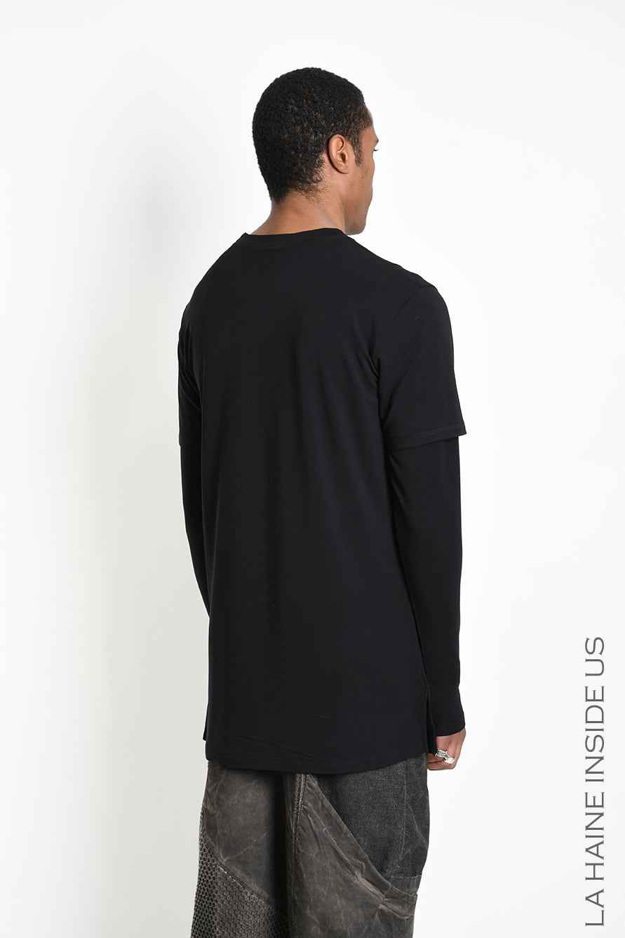 3M M1355 SWEATER Regular Long Bamboo Stretch Black