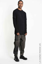 3M M1355 SWEATER Regular Long Bamboo Stretch Black