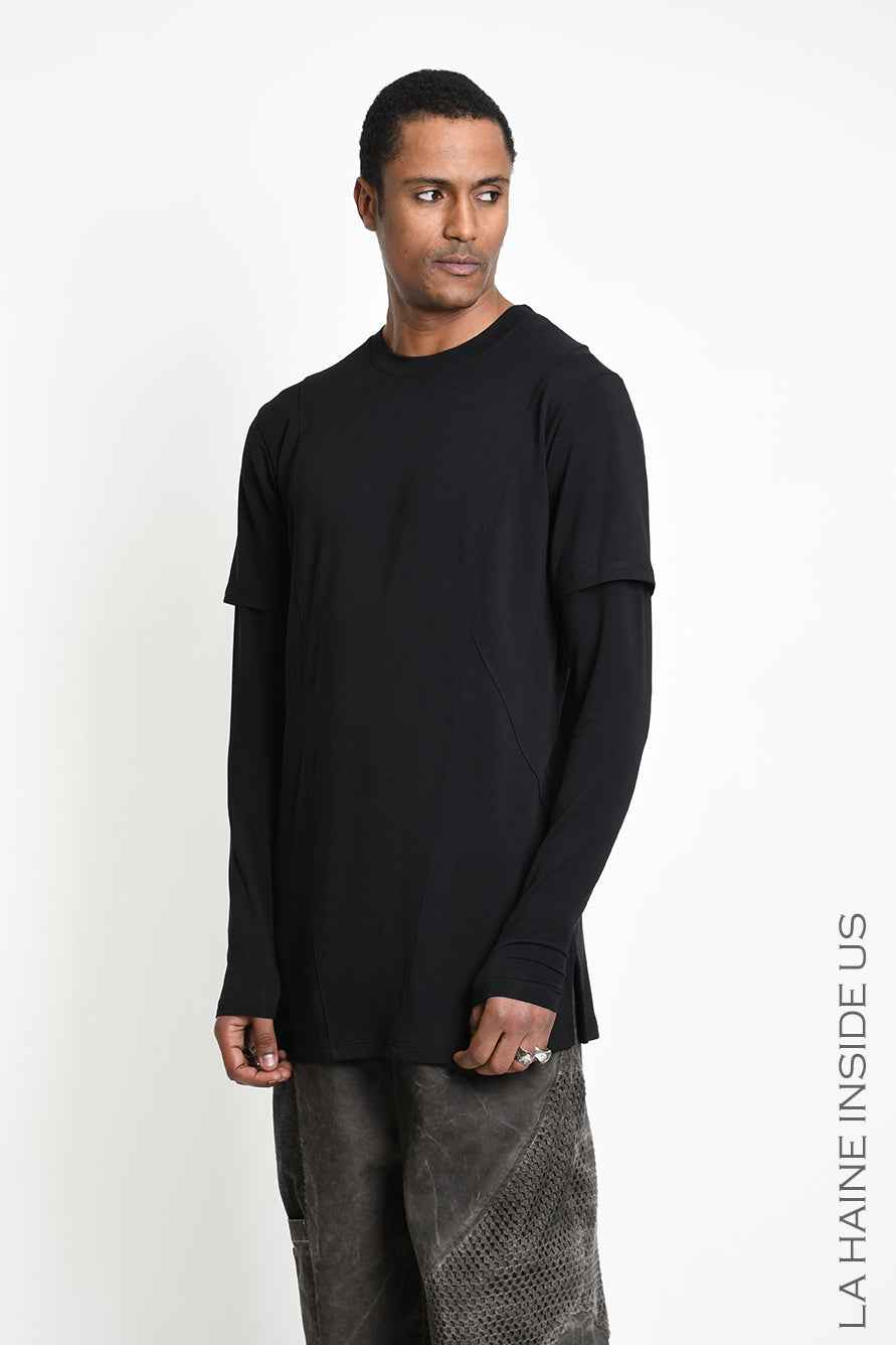 3M M1355 SWEATER Regular Long Bamboo Stretch Black