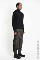 3M M1356 Turtleneck - Black Regular Bamboo Stretch Men's Made in Italy