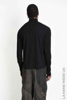 3M M1356 Turtleneck - Black Regular Bamboo Stretch Men's Made in Italy