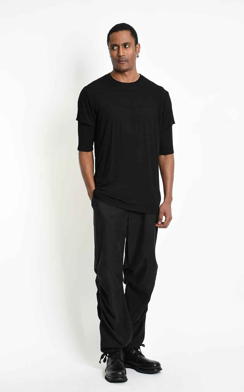3M M1358 T-SHIRT Comfort Jersey Viscose Black