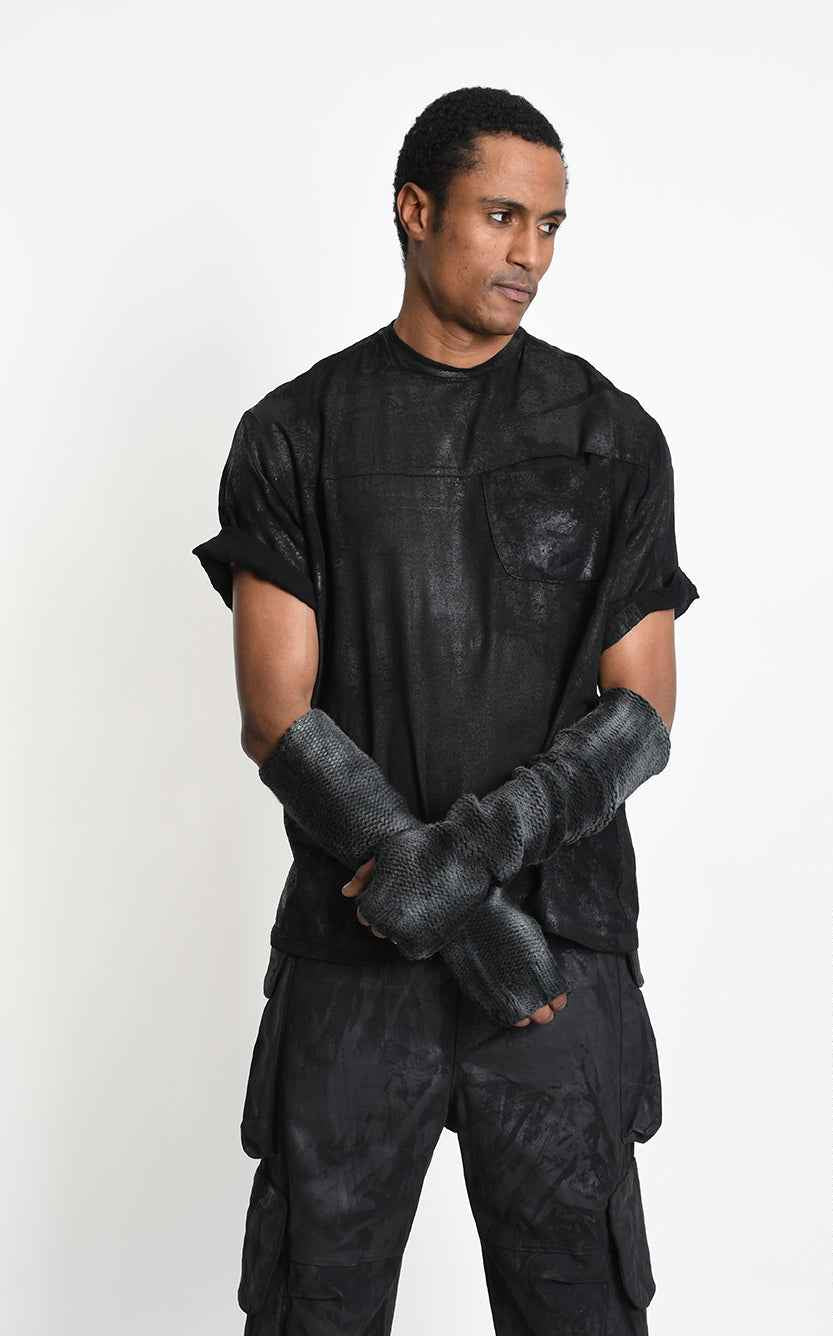 3M M1370 KNITTED SLEEVES Fineness 03 Spray Treatment UNISEX M Black